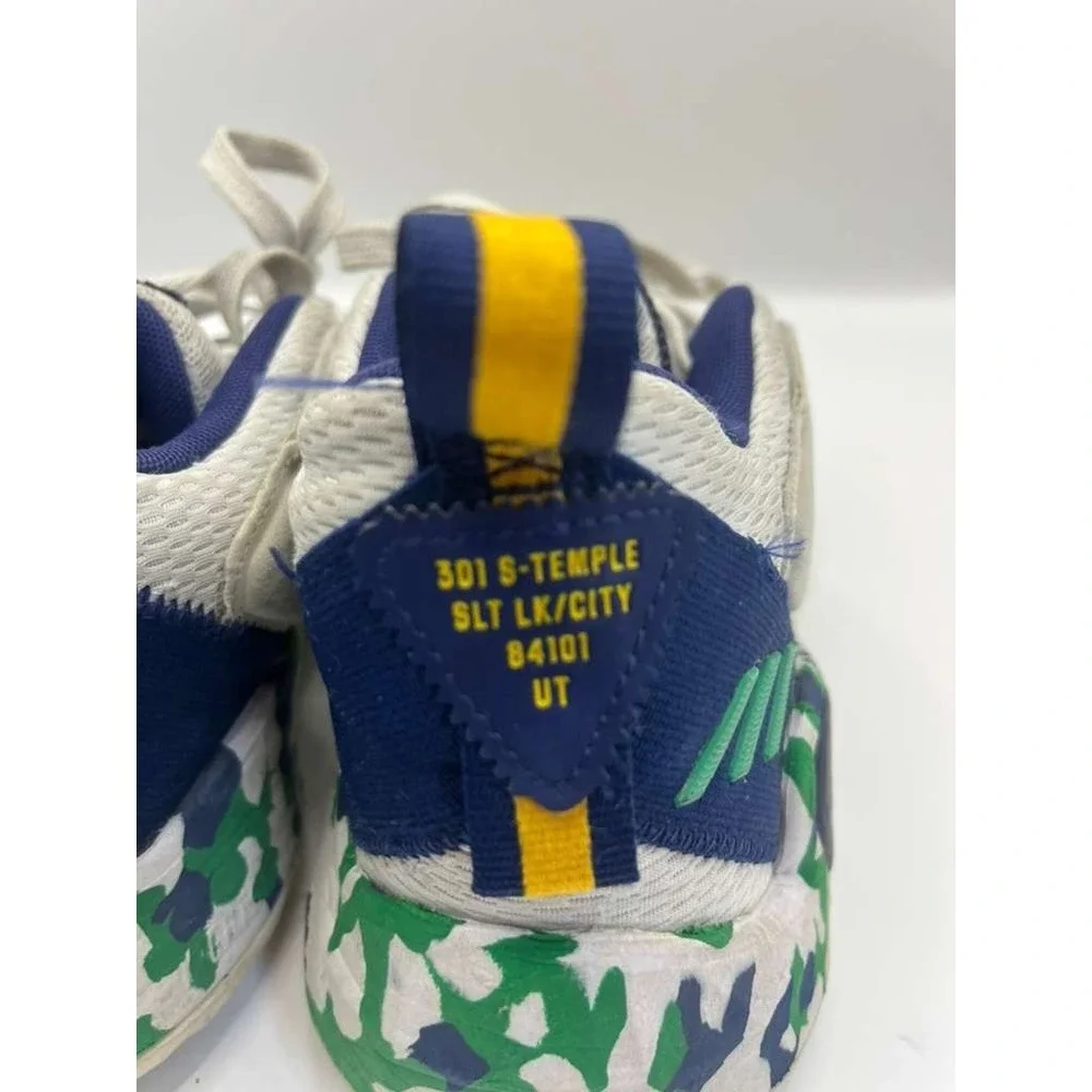 adidas D.O.N. Issue #3 Utah Home Donovan Mitchell Basketball Shoes Men's 7.5
